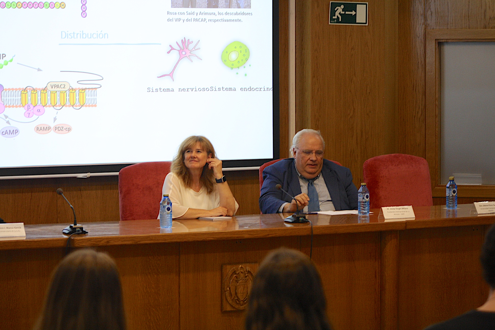 Carmen Martínez Mora y Josep Verges