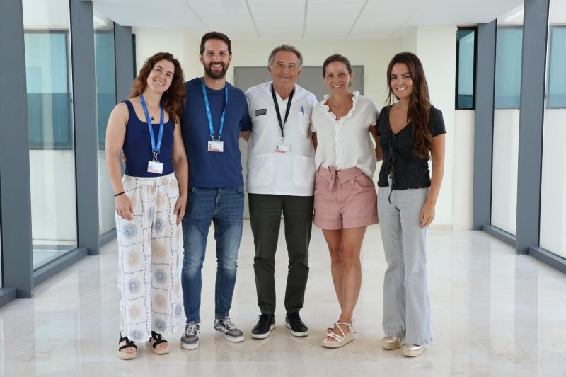 Fotografía del equipo de imagen del Hospital La Fe de Valencia